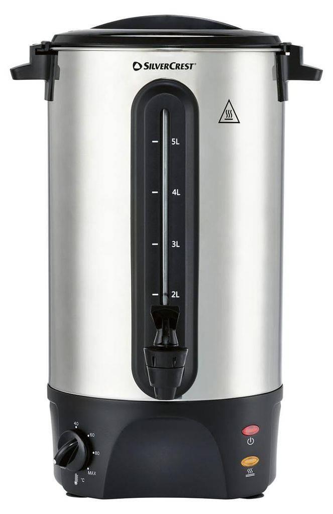Silvercrest Heißgetränkeautomat Glühwein Tee Wasser SHGA Produktbild 