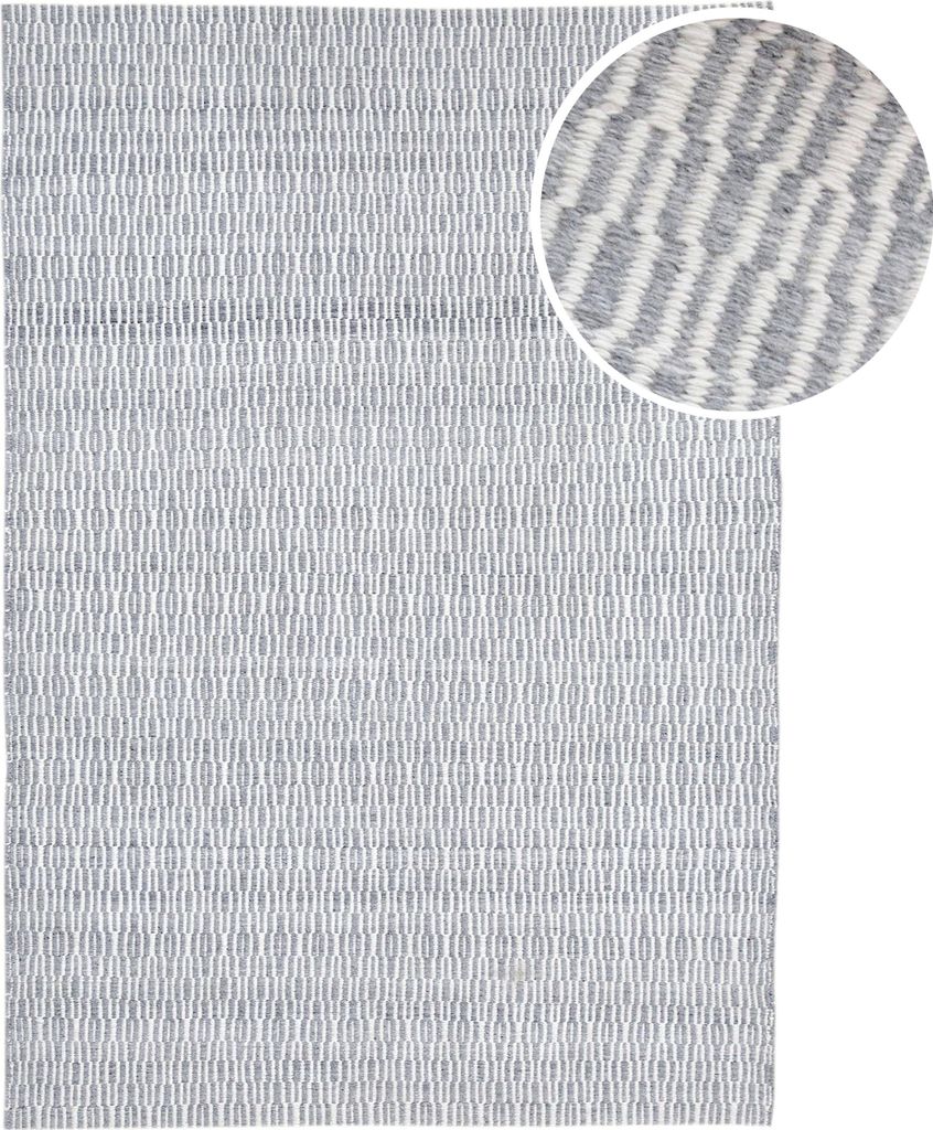AXI Ibiza Outdoor-Teppich, Grau, Rechteckig | Gartenteppich für kleine Sitzbereiche | Außenteppich für Garten / Balkon / Terrasse 160x230cm / Di...