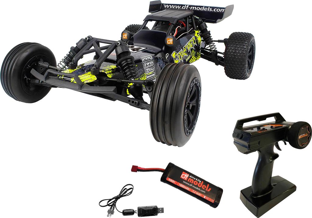 DF Models Crusher Race Buggy V2 – 1:10 RTR 2WD Produktbild 
