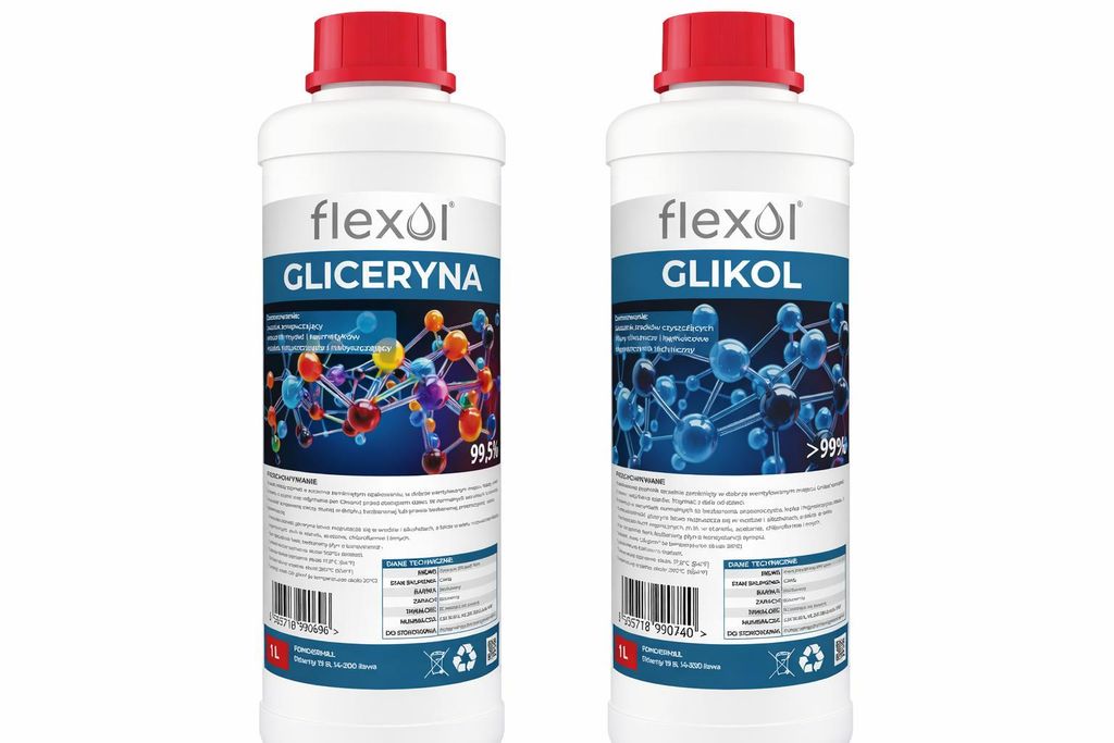 FLEXOL - SET: 0,5 l propylenglykolu + 0,5 l rostlinného Obrázek produktu 