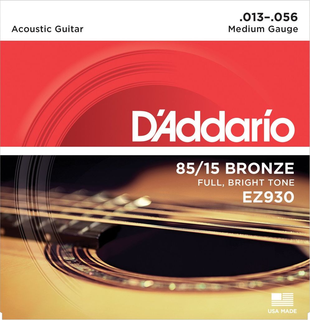 D'Addario EZ930 American Bronze - medium (013-056) Produktbild 