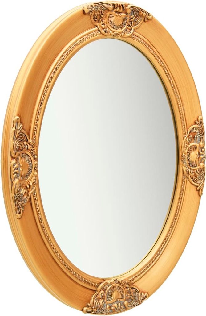 vidaXL Miroir mural de style baroque 50 x 70 cm doré Image du produit 