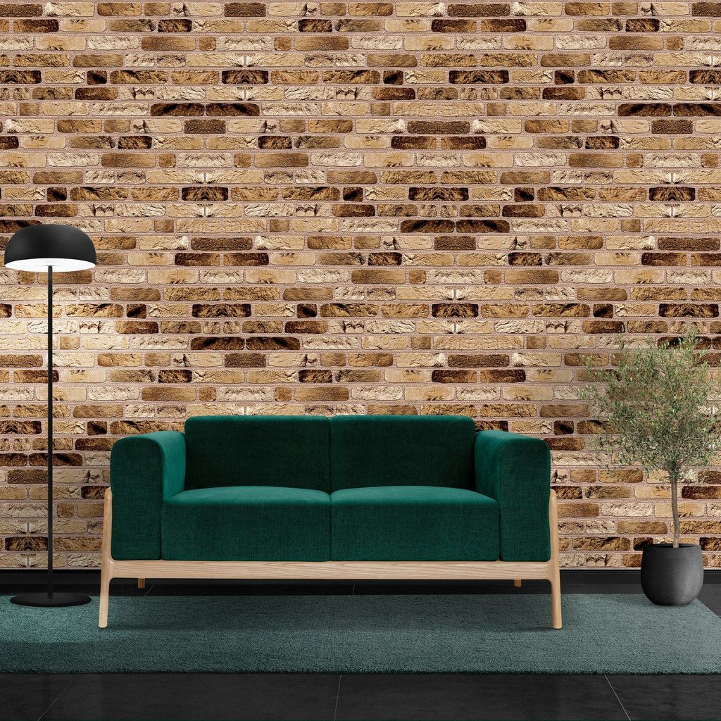 AS Country Stone - Wandverkleidung Steinoptik - Einfache Montage | 10 Stück  | Wandpaneele Steinoptik für Innen- und Außenbereich - Wandverkleidung