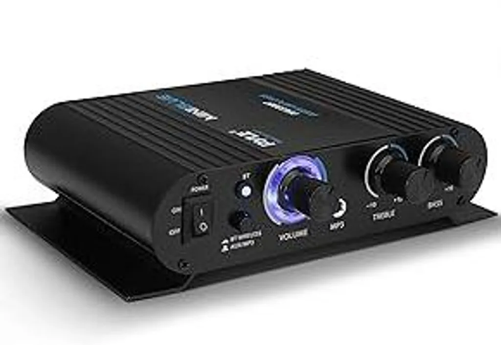 Amplificatore Pyle 90W Bluetooth 2 Canali | Ricevitore Audio EQ Home Theater