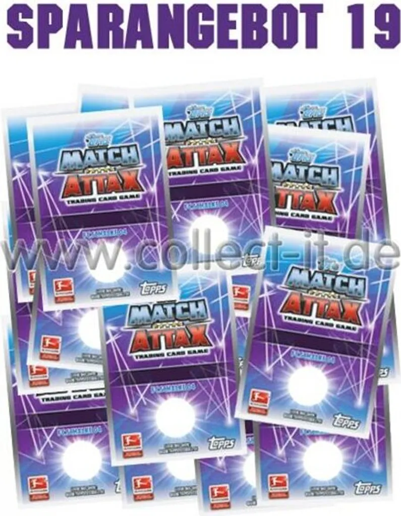 Pack Match Attax Spar 19 Saison 15/16 : Série Complète et Album Fini