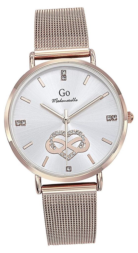 Girl Only GO Damen Armbanduhr Mademoiselle Edelstahl rosegold D2UGO695670