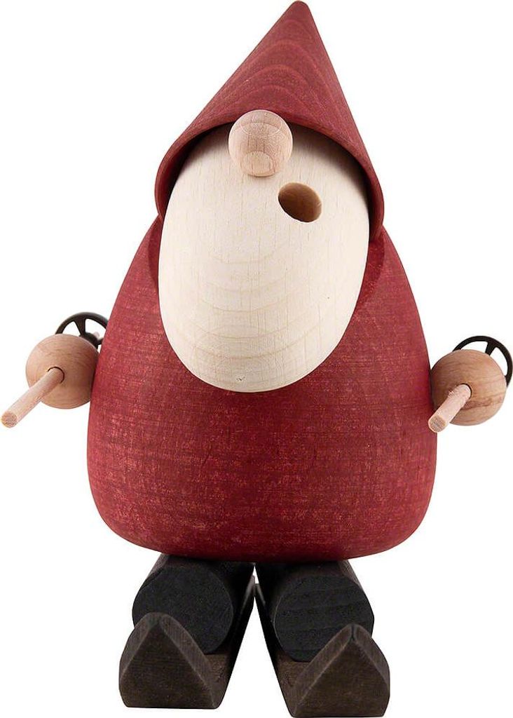Weihnachtsmann Ski Champion (11cm) Räuchermann von Saico Produktbild 