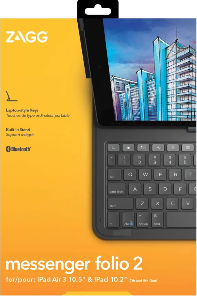 ZAGG Messenger Folio 2 Clavier sans Fil iPad : Évitez les Rayures et Chocs - 6