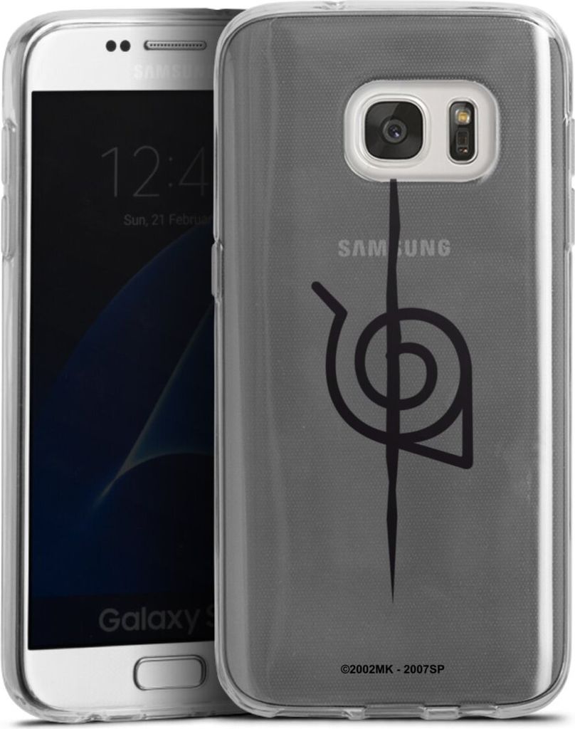 DeinDesign Handyhülle für Samsung Galaxy S7 Silikon Hülle Case Smartphone Schutzhülle Naruto Shippuden Sasuke Konoha