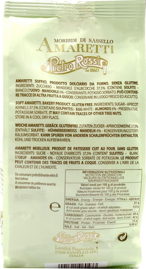 Pietro Rossi Weiche Amaretti 150g Obrázek produktu 7
