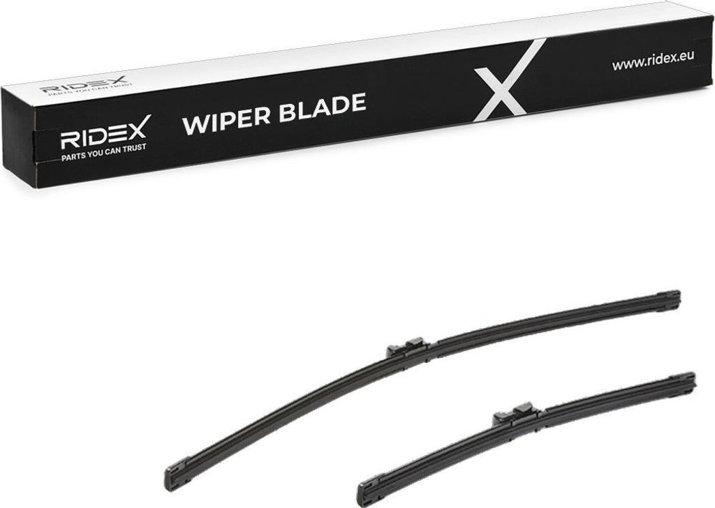 RIDEX Scheibenwischer Vorne 600mm/350mm für FORD KA (RU8)
