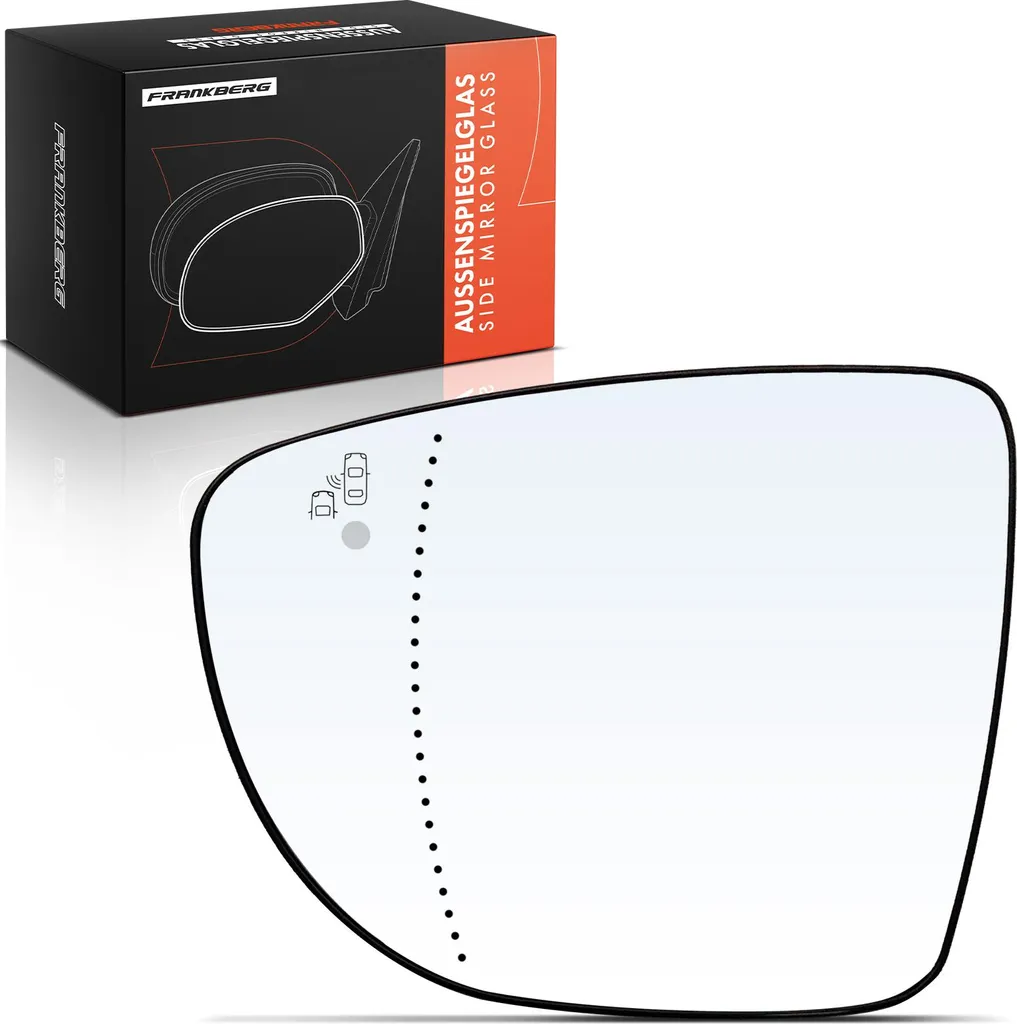 Miroir de rétroviseur gauche Frankberg pour Renault Clio IV Grandtour