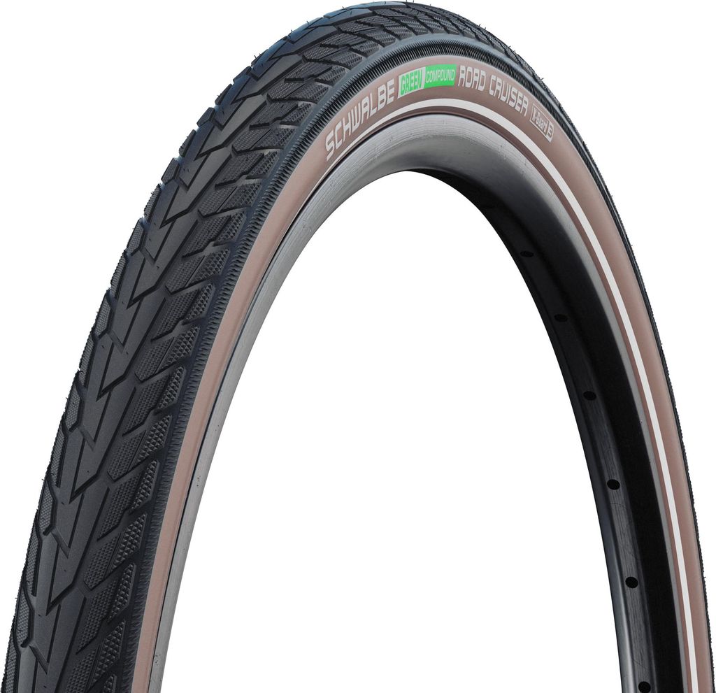 Schwalbe Road Cruiser HS484 Reifen schwarz coffee reflex Produktbild 