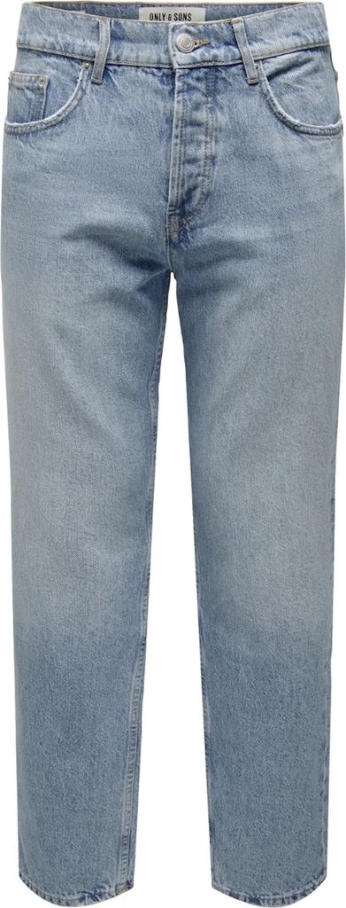ONLY & SONS Jeans Regular Fit Denim Pants Straight mid Waist Größe: 30W / 32L