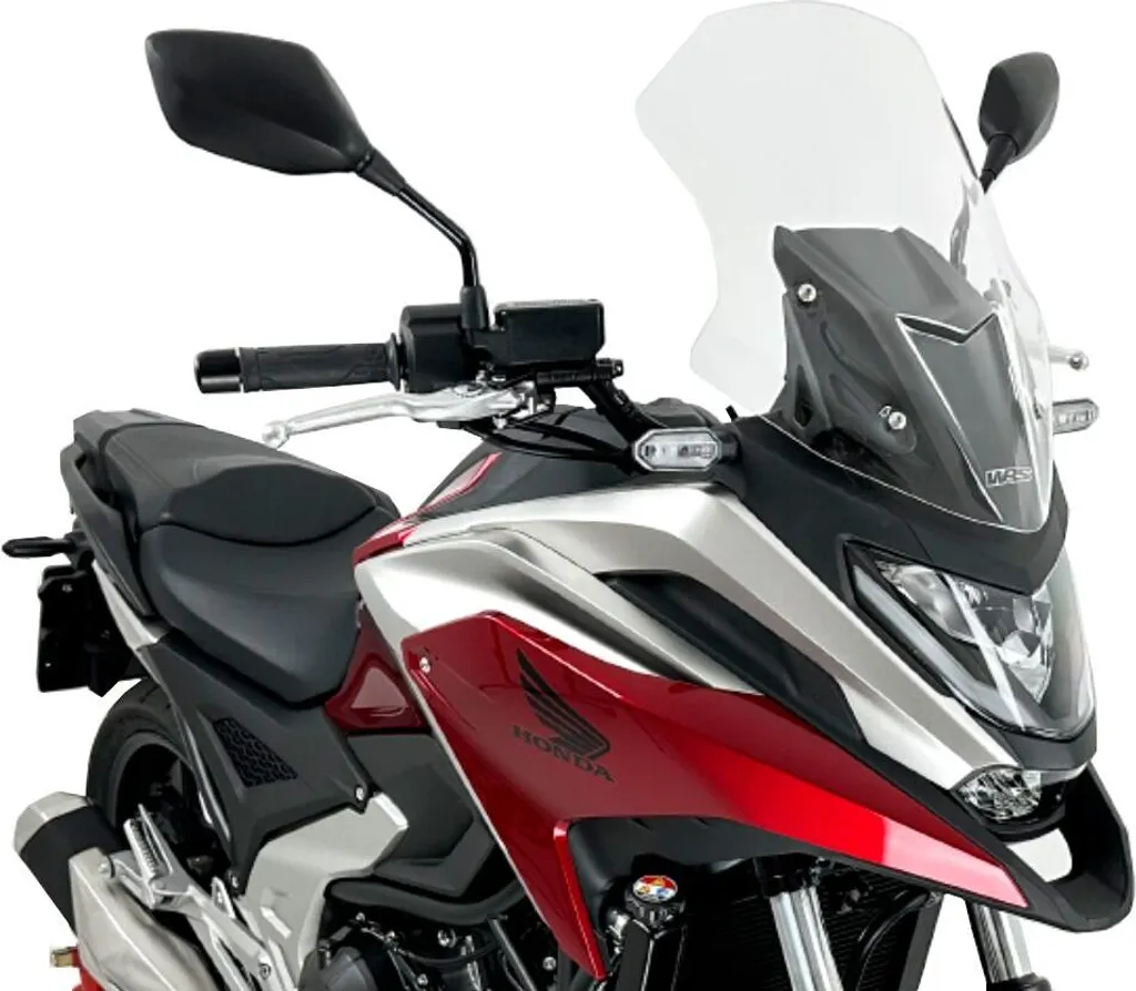 Bulle Voyage NC750X Clear - Équipement Touring pour Longues Distances