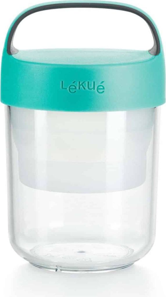 Nádoba JAR TO GO tyrkysová 400 ml / Lekue Obrázek produktu 