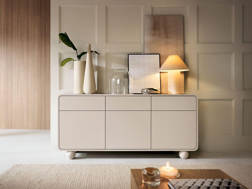 MOEBLO Kommode BERLIN KSZ160 – breites Sideboard mit 3 Produktbild 