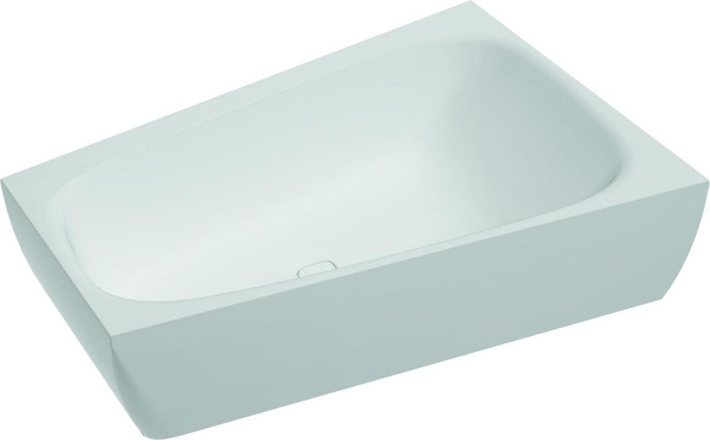 Hoesch Badewanne iSENSI Trapez 170x100cm, re, 1- Üb.- + Abl, ch, weiß