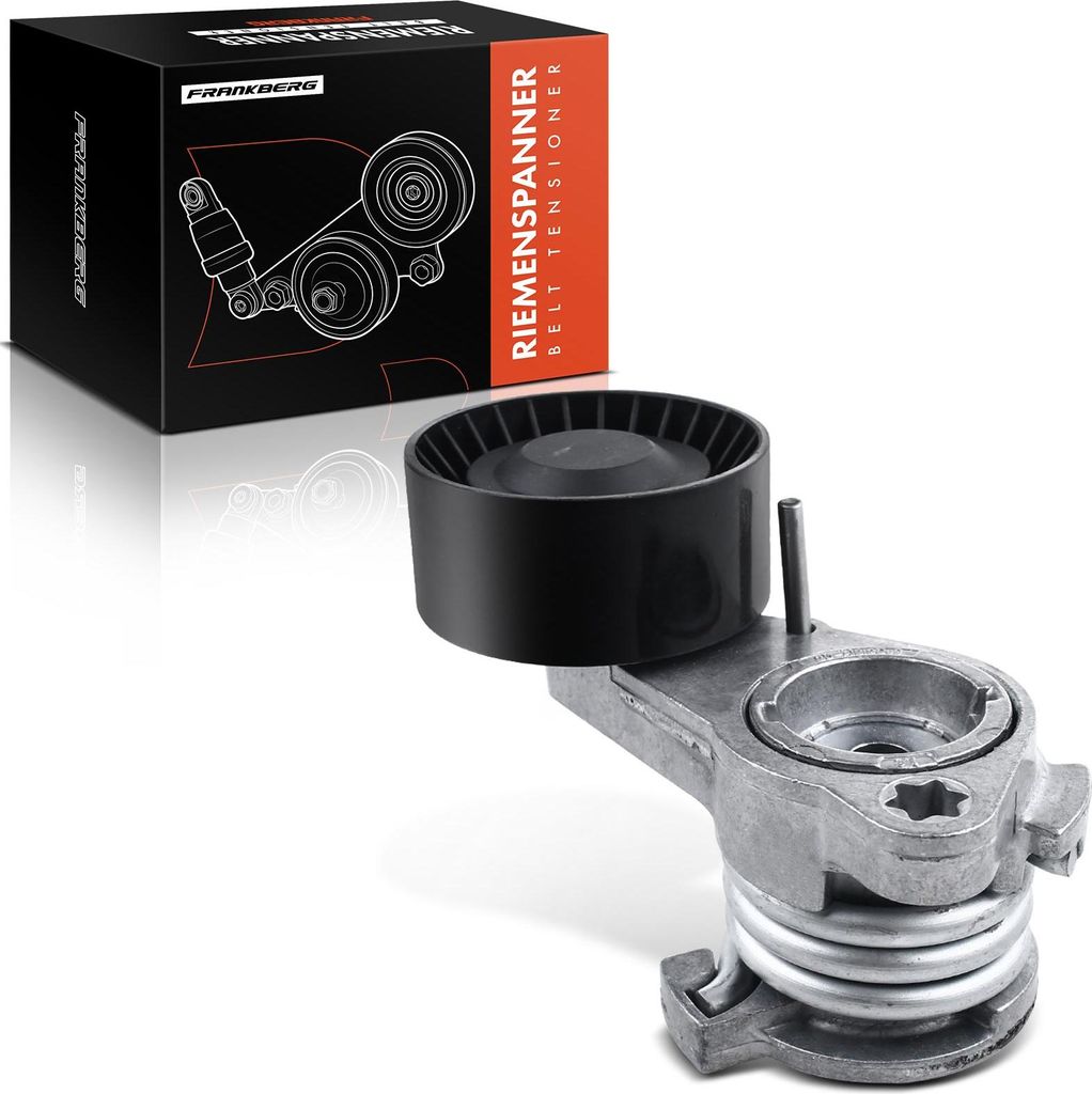 Frankberg 1x Spannrolle Riemenspanner für BMW F10 F11 F01 F18 F25 X3 2.5L 3.0L