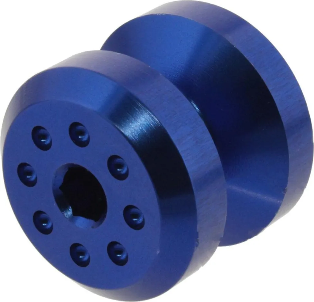 Vis de fixation aluminium bleu M6 JMP pour Yamaha FZ1 Fazer et MT-09 N