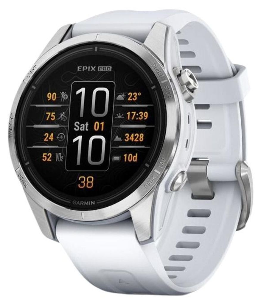 Garmin Epix Pro (Gen 2) (42mm) steinweiß/silber Produktbild 
