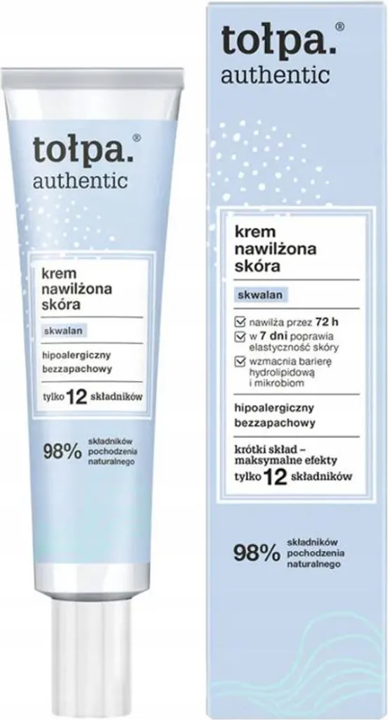 Crema Idratante Viso 40ml Autentica | Idratazione Profonda 24h Pelle Secca - 2