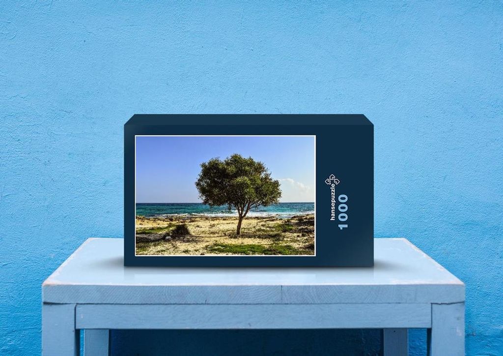 hansepuzzle 29167 - Baum Puzzle, 1000 Teile, Natur, 60,0 x 46,0cm mit hochwertiger Aufbewahrung, Kartonbox und wiederverschließbarem Beutel