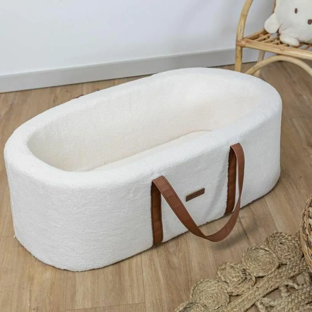 Lit bébé Domiva blanc 60x120 cm - Mobilier chambre enfant de qualité