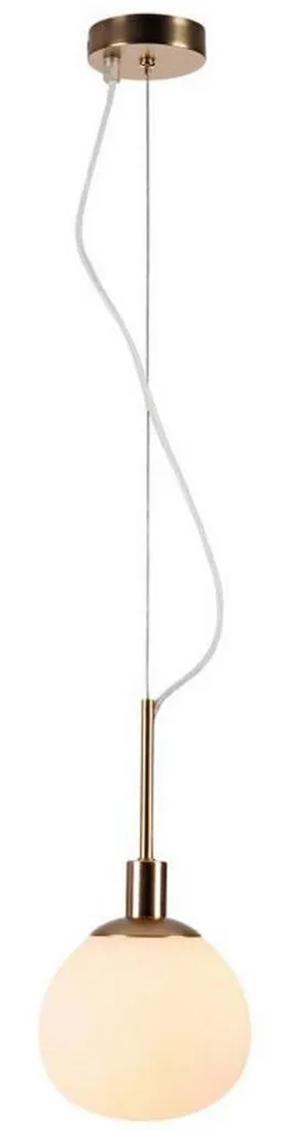 Casa Padrino Lampe à suspendre or et blanc Ø15cm - Luminaire moderne