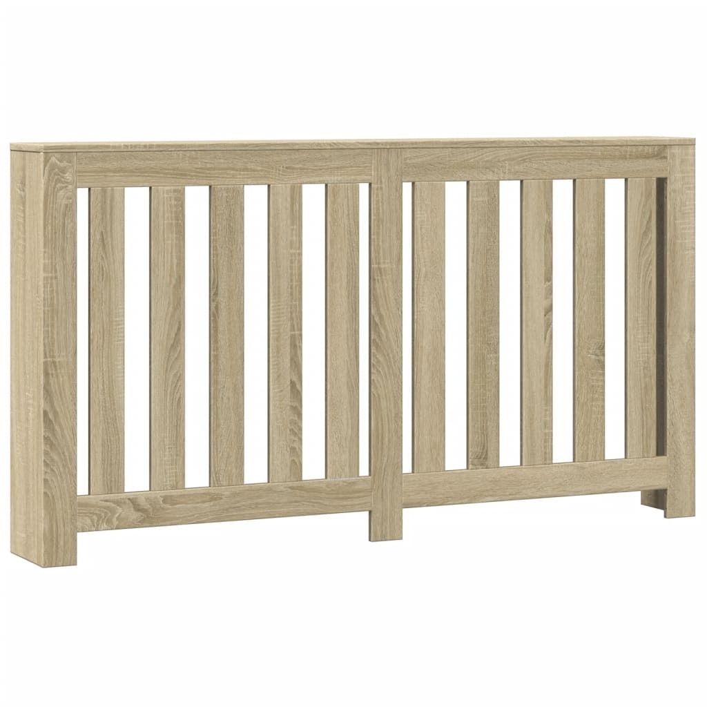 vidaXL Panele grzejnikowe dąb sonoma 149x20x82 cm materiał Zdjęcie produktu 
