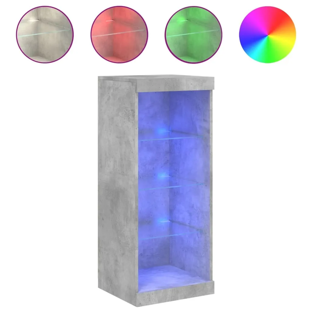 Credenza Maison Exclusive LED Grigio Cemento - Illumina la tua Casa - 2