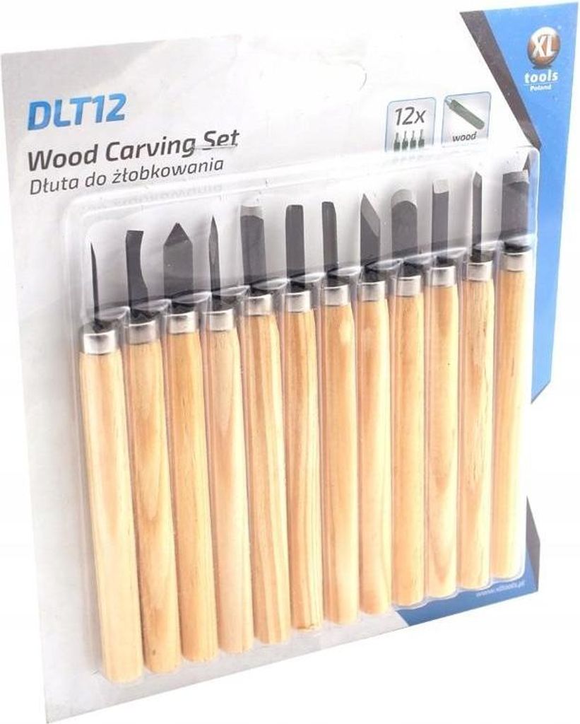 FEINZ | Modellierwerkzeug Set - 12 Stück - Präzise Schnitzwerkzeuge - für kreative Projekte