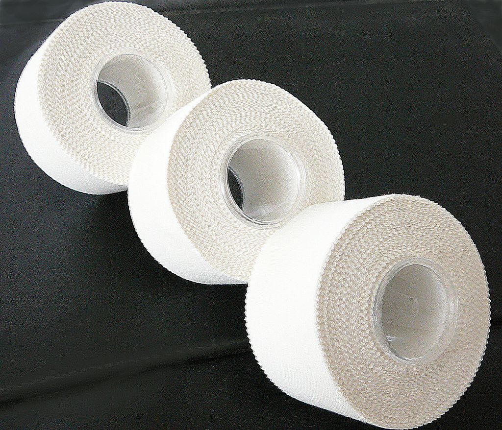 Funktionelles Profi-Sporttape im 3er-Pack, WEISS, Produktbild 