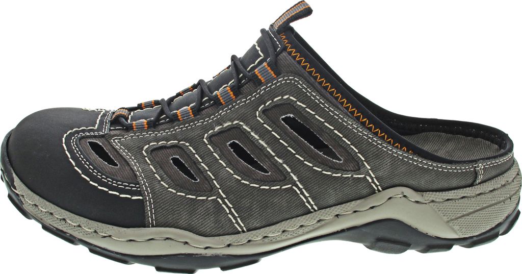 Rieker Herren Sneaker Pantolette grau, Herren:46 EU Produktbild 
