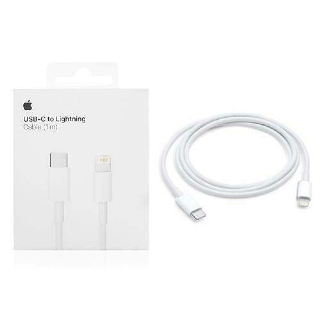 Apple Ladekabel MKQ42ZM/A, weiß, USB C auf Apple Lightning, BULK, 2m –  Böttcher AG