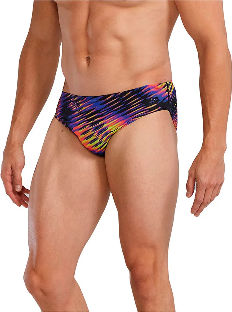 Slip de bain TYR Evolved résistant au chlore multicolore 28