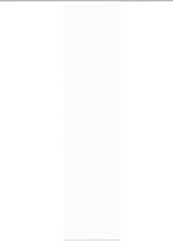 Schiebegardine Rom Uni Bambus-Optik 60x245 cm