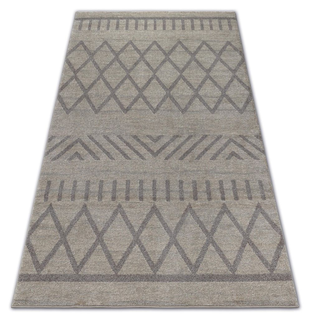 Teppich SOFT 8034 ETHNO BOHO sahne / hellbraun beige 120x170 cm