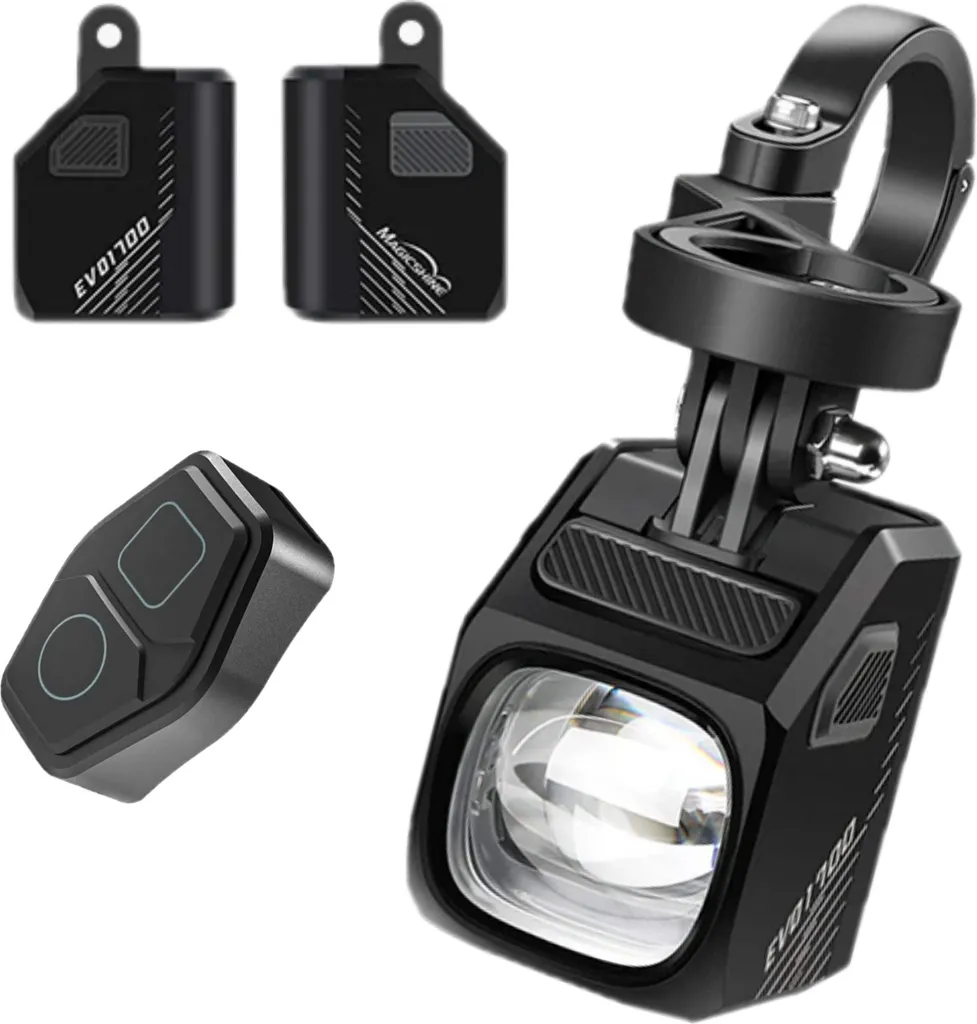 Lumière Vélo 1700 Lumens EVO 1700 Magicshine Support GoPro Télécommande