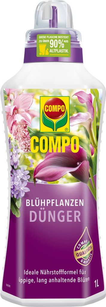 COMPO Blühpflanzendünger 1 Liter Produktbild 