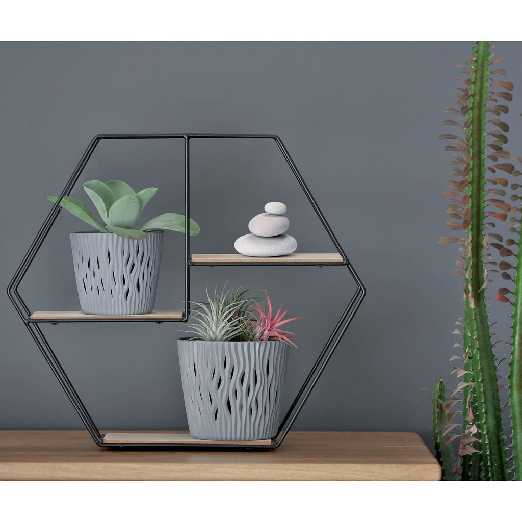 Beowanzk Blumentopf-Schutzgitter – 4-teilig, Zuschneidbar, Mit 8 Haltestäben, Für Kinder & Haustiere