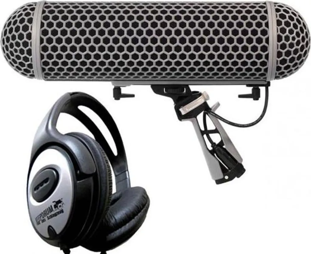 Bonnette Anti-vent Rode Blimp pour Micro Canon avec Casque de Monitoring