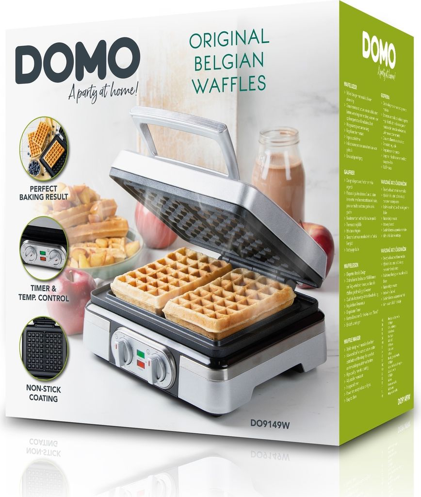 Waffeleisen DOMO DO9149W 1400W Produktbild 19