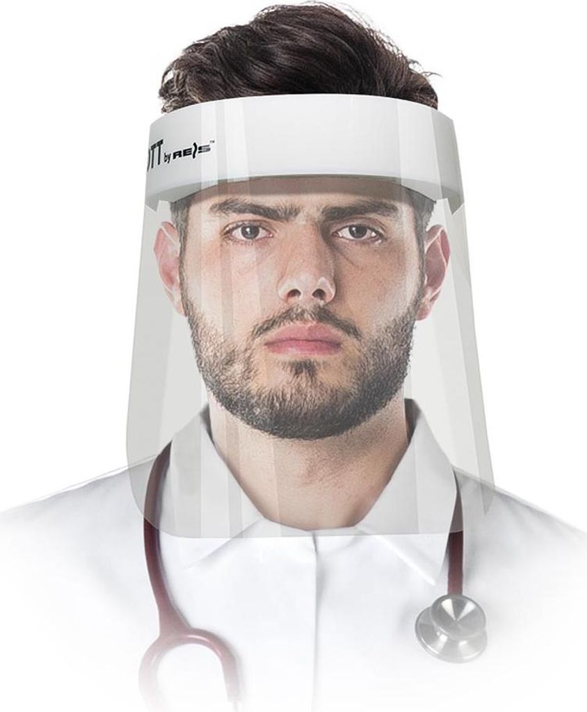 REIS Hygienischer Gesichtsschutz, PET-Linse