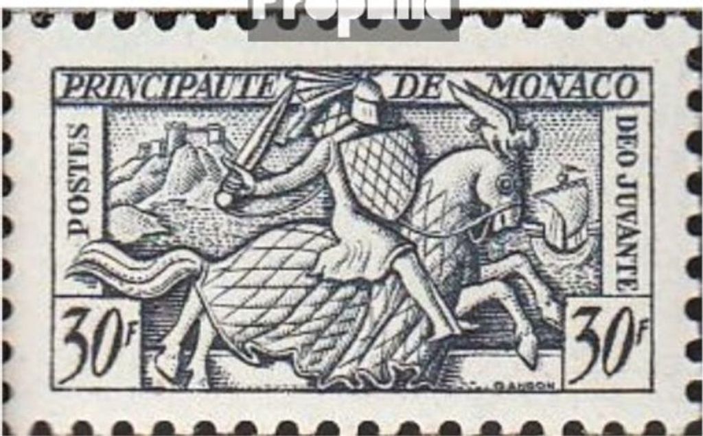 Briefmarken Monaco 1951 Mi 443-447 (kompl.Ausg.) postfrisch Produktbild 