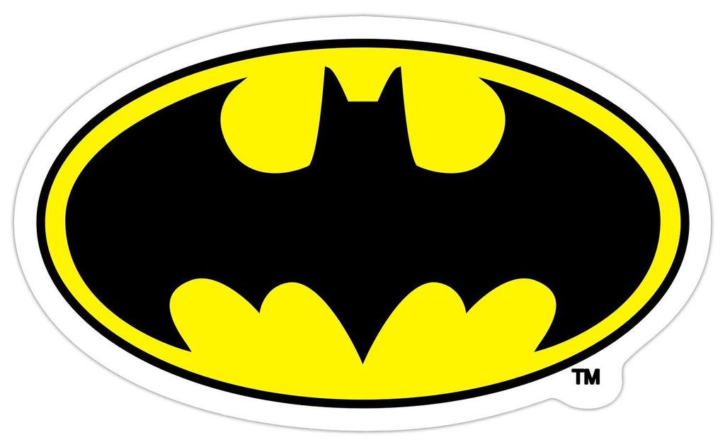 Spreadshirt DC Comics Batman Original  Logo Sticker Produktbild 