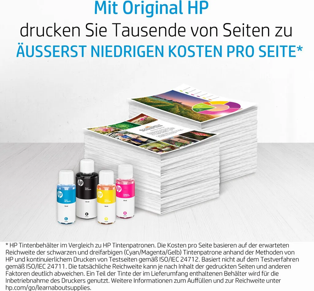 HP 31 70-ml Magenta Original Ink Bottle - Magenta - HP - HP Ink Tank 310 - HP Ink Tank Wireless 410 - HP Smart Tank 350 - HP Smart Tank Wireless 450 - HP Smart... - 8000 pagine - Resa standard - 70 ml - 5