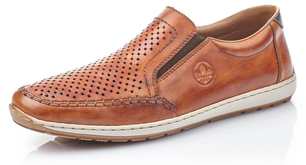 Rieker Herren - Slipper Braun, 45 EU Produktbild 