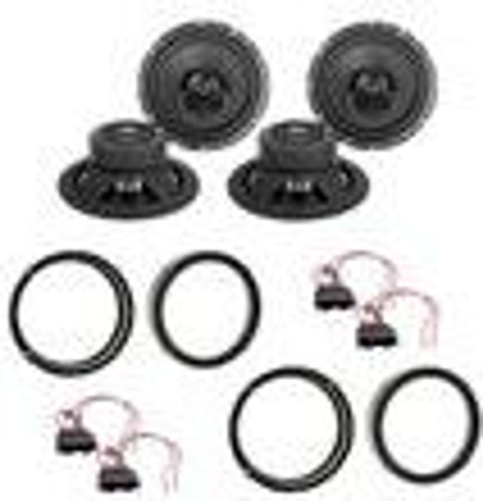 ESX HORIZON HZ-62 Koaxial Einbauset für Golf 6 7 Polo 6R Amarok vorne hinten
