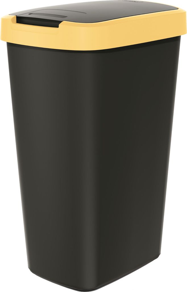 Pojemnik na odpady 45 l z pokrywą KEDEN COMPACTA Q czarny z Zdjęcie produktu 